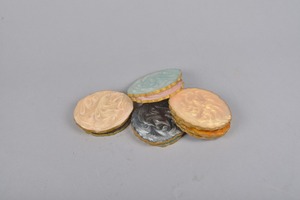 Sous-verres en pierre Vintage Button Shape Luxury Round Wooden Coaster à prix raisonnable utilisé dans la cuisine meilleure qualité - Product Image 3