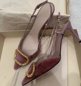 Zapatos de Tacón con Plataforma de Mezclilla, Diseño de Moda, Punta Puntiaguda y Tacón Bajo, Estilo Europeo y Americano, Aptos para África - Product Image 2