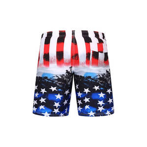 Shorts de basketball décontractés personnalisés en gros, 100 % coton tricoté, avec cordon de serrage, coupe-vent et respirant - Product Image 4