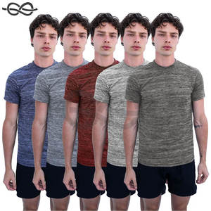 Camisetas de cuello redondo para hombre Dry Fit Activewear Running Gym and Workout Camiseta de rendimiento de secado rápido con tela transpirable - Product Image 6