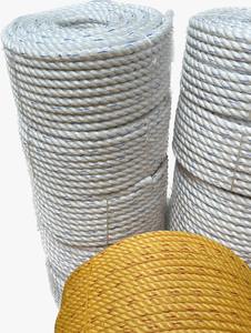 Cuerdas de Polipropileno de Alta Resistencia, 4-40 mm, 3 Cabos, Protección UV, Fuertemente Trenzadas, para Uso Marino, Pesca y Embalaje - Product Image 3