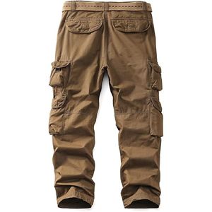 Pantalones de trabajo de carga de alta calidad, ropa de trabajo de invierno, poliéster, algodón, cintura alta, de talla grande, patrón recto arrugado - Product Image 2