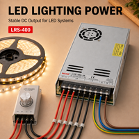 LRS-400-48 WEHO 400W 48V 8.3A Schalt netzteil Werks steckdose Transformator LED Licht leiste Netzteil