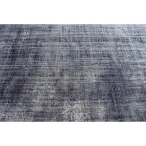 พรมวินเทจขนาดใหญ่ 6x8.9 ฟุต ลายต้นไม้และพืชสีเทาแบบตุรกี - Product Image 4