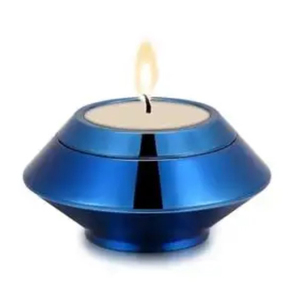 Wings of Love Grande urne de crémation pour adultes pour cendres humaines Urne commémorative élégante argentée et verte parfaite PAR AYAANS - Product Image 2