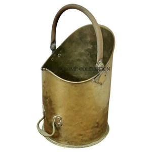 Premium coated metal charcoal bucket with deep-set handle for a comfortable grip and easy portability - Product Image 3