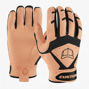 Gants de baseball en gros personnalisés, anti-vibrations, paume en peau de mouton, traction optimale, réduction optimale des chocs, souples - Product Image 6