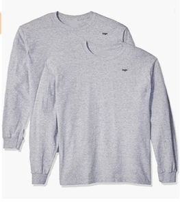 Men's Heavy Cotton Long Sleeve T-<b>Shirt</b> 100% Cotton T-<b>shirts</b> With Your Logo and Design - Product Image 1