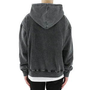 เสื้อฮู้ดซิปแบบมีถุงลมนิรภัยสำหรับเดินทาง ยูนิเซ็กซ์ น้ำหนัก 400 กรัม สีพื้น ทรงหลวม ใส่ได้ทั้งผู้ชายและผู้หญิง ผ้าฝ้าย 100% สวมใส่สบาย ระบายอากาศได้ดี แขนเสื้อแบบแร็กแลน เหมาะสำหรับฤดูใบไม้ร่วง - Product Image 2