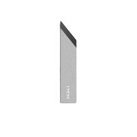 Hoja de corte ATOM 39898 de carburo de tungsteno para cortar espuma de cuero Plotter cuchillo oscilante CNC hoja de corte de máquina Digital