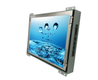 Nuevo Monitor de Pantalla Táctil Capacitiva de Grado Industrial con Marco Abierto, Interfaces USB Serial y DVI para Aplicaciones de Alta Tecnología