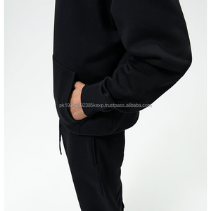 Survêtements de sport personnalisés pas chers pour hommes, 100% coton, impression sérigraphique de haute qualité - Product Image 4