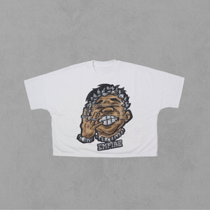 T-shirt streetwear homme personnalisé de haute qualité 100 % coton, coupe oversize, épaules tombantes, manches courtes, tissé, respirant - Product Image 5