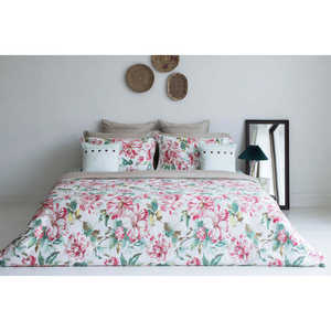 ชุดเครื่องนอนลายกุหลาบขนาดควีนไซส์ ดีไซน์ดอกไม้หรูหราเพื่อประสบการณ์การนอนหลับที่สบาย - Product Image 4