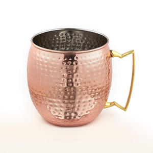 Tasse en cuivre Moscow Mule Mugs Boissons Bière Jus Meilleure vente Moscow Mule Copper Mug Indian - Product Image 4