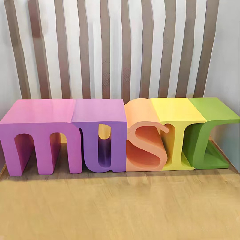 Cutomization furniture factory Fiberglass Bench Seating