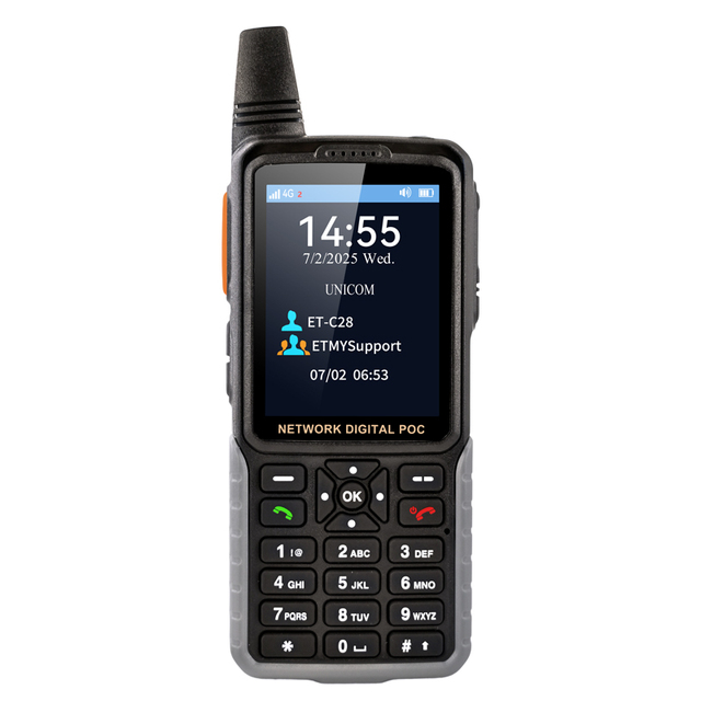 ETMY ET-C28 4G POC Radio Walkie Talkie Network Phone Function for Commercial Communication Wholesale