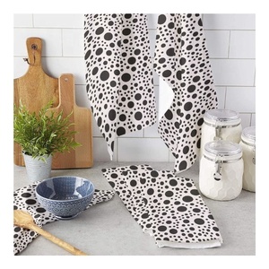 2023 Superior Hand Crafted 100% Cotton Animal Print Towel Hanging <b>Kitchen</b> Bathroom Eco-Friendly Reusable Absorbent <b>Cloth</b> - Product Image 4