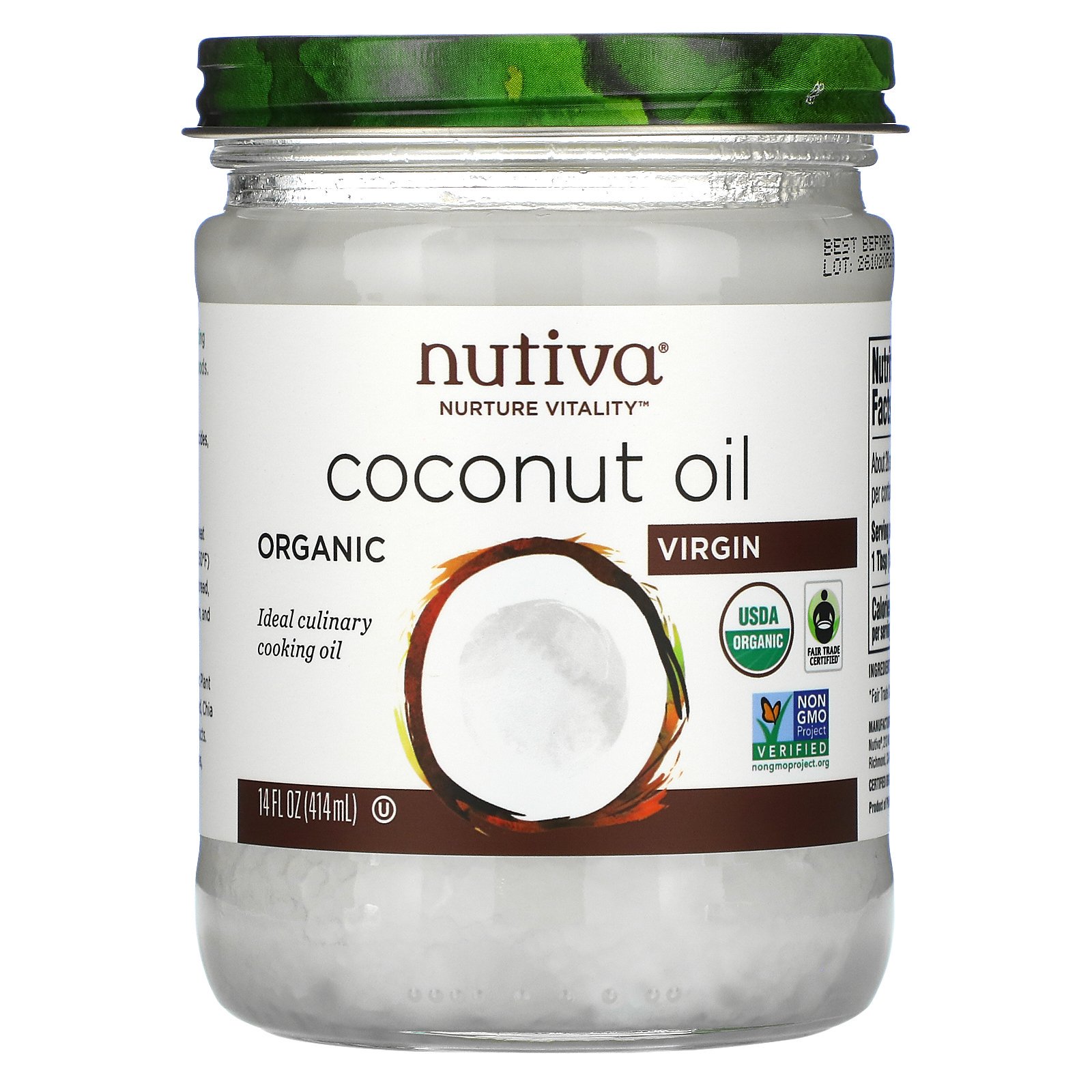 Huile de cuisson à la noix de coco extra vierge de Thaïlande Vente en gros Huile de noix de coco naturelle pure pressée à froid blanche 100%