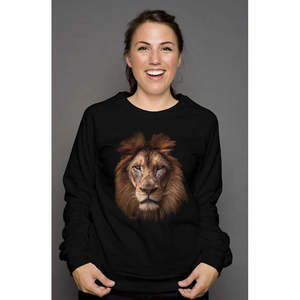 Sudadera Unisex de Cuello Redondo TheRegal Lion, Sudaderas y Hoodies Promocionales Premium - Product Image 1