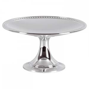 Base para Pastel de Acero Inoxidable Clásica, Martillada a Mano, con Asa Decorativa de Pan de Oro, para Exhibición en Mesa de Bodas y Fiestas - Product Image 3