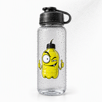 Pack d'autocollants brillants découpés sur mesure, amusants et mignons, motif monstre, pour boissons (soda, milkshake), dessin animé, pour ordinateur portable, bouteille d'eau, tasse