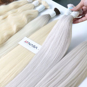 Extensions de cheveux en vrac Produit de vente chaud 2025 couleur platine naturel droit 100% cheveux vietnamiens de haute qualité Super Double - Product Image 1