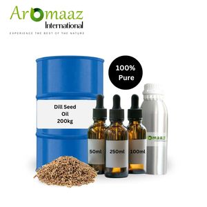 Huile essentielle de graines d'aneth de qualité cosmétique pure pour les soins de la peau-exportation en vrac du fabricant indien - Product Image 2
