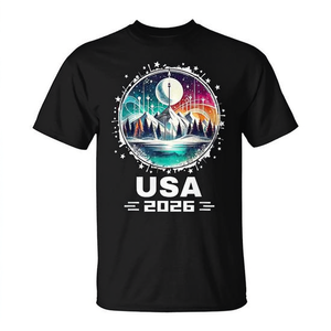 T-shirt de sport d'hiver pour l'équipe des États-Unis 2026 - Vêtements promotionnels Go United States USA 2026 - Product Image 2