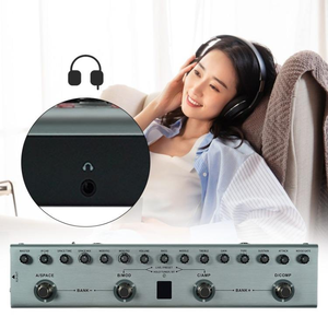 แท็งค์-บีเบสหลายเอฟเฟกต์ M-VAVE แบบชาร์จไฟได้36ตั้งค่าไว้ล่วงหน้า9ช่องปรีแอมป์8ช่องสำหรับแค็บ3การปรับ/ดีเลย์/รีเวิร์บ - Product Image 6