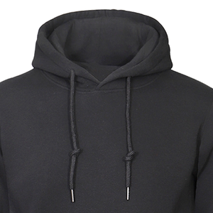 Mejor precio Material transpirable Color sólido Hombres Sudadera con capucha Personalizar Logo Hombres Pullover Manga larga Sudadera con capucha de gran tamaño de Pakistán - Product Image 3