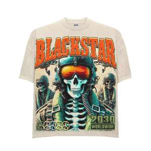 Fashion Custom Graphic <b>T</b>-<b>Shirt</b> Oversized Boxy Acid Wash Streetwear <b>Cropped</b> High Quality Heavyweight Cotton <b>T</b> <b>Shirt</b> - Product Image 1