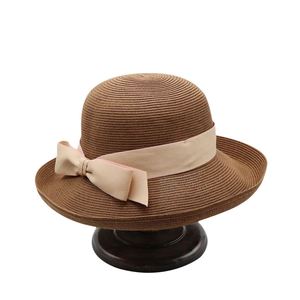 Sombrero de Paja de Verano con Flores Pequeñas y Frescas, Estilo Dulce, Protección Solar, Sombrero de Vaquero para Playa, Sombreros de Paja Transpirables - Product Image 5