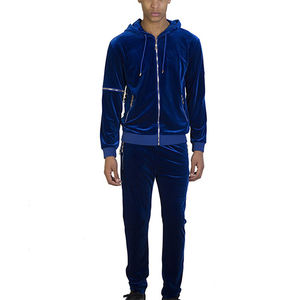 Chándal de terciopelo para hombre de alta calidad de nuevo estilo, la mejor llegada, sostenible, transpirable, cálido, cómodo, suave, chándal de terciopelo para hombre - Product Image 6