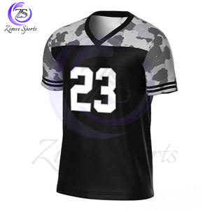 Drapeau personnalisé maillots uniformes de football jeunes jouant porter tissu en maille respirante avec numéro de sergé attirail et Options de logo - Product Image 4