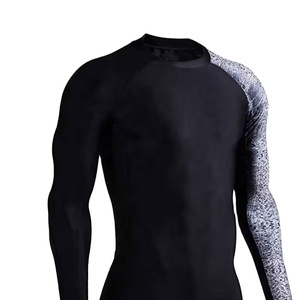 Full Sleeve UPF50+ Rash Guard Compression Top Breathable Quick Dry Eco-Friendly Anti-Bacterial Sportswear Unisex - Product Image 1