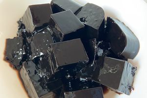 PREMIUM BLACK <b>GRASS</b> JELLY / NATURAL COLOR / SOFT TEXTURE / PLANT BASED - Product Image 5