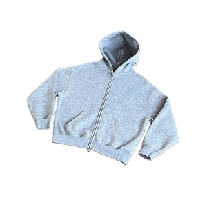 ชุดวอร์มผ้าฟลีซคุณภาพพรีเมียมแบบสั่งทำพิเศษ ปี 2026 สำหรับผู้ชาย ชุดเสื้อฮู้ดถักทอระบายอากาศได้ดีและกางเกงขายาวมีซิป ผลิตโดยผู้ผลิต - Product Image 1