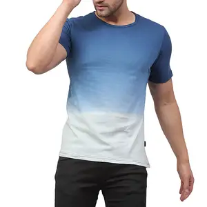 남자의 반팔 티 슈퍼 부드러운 면 t 셔츠 경량 캐주얼 면 맞춤 제작 100% 면 캐주얼 티셔츠