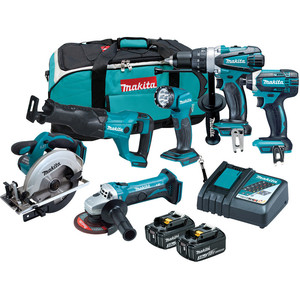 Top Quality <b>Makitas</b> LXT1500 18-Volt LXT Lithium-Ion Cordless 15-Piece Combo Kit (3.0Ah) Power <b>Tools</b> FREE SHIPPING - Product Image 2