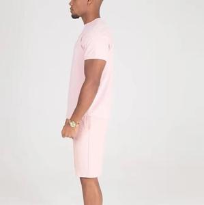 Acid Wash 240gsm Tshirt et 290gsm Shorts Sets T-shirt surdimensionné T-shirt unisexe Terry Shorts Ensemble d'été pour hommes - Product Image 2