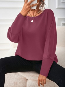 Sudadera Informal para Mujer OEM, Sudadera de Algodón Personalizada con Hombros Caídos, Sudadera con Estilo - Product Image 6