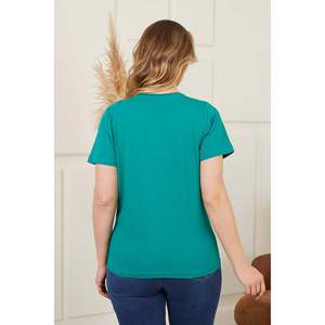 T-shirt Benetton col rond grande taille - Product Image 5