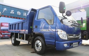 Camión Volquete Ligero Foton Forland Tornado 4.4C (4x2) con Volante a la Izquierda, Motor Cummins de 3.8L y Capacidad de Caja Volquete de 4 CBM - Product Image 2