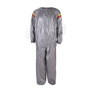 Best Sale Body Fitness Sauna Suit Custom Logo New Arrival <b>Sliming</b> Sauna Sweat Suit for Men - Product Image 3