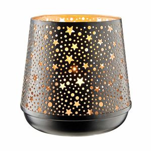 Portavelas de Metal Hecho a Mano, Modelo 10794, Duradero y Ecológico, Estilo Único y Lujoso, Decoración Navideña para el Hogar, Color Negro - Product Image 6
