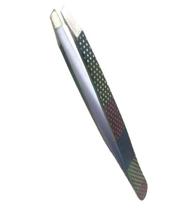 Pinces à épiler en acier inoxydable personnalisées de qualité supérieure, à pointe fine, légères, réutilisables, écologiques, de haute qualité - Product Image 3