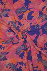Customized Eco-Friendly Polyester Dobby Fabrics Indian Pakistani Flower Dress for <b>Wedding</b> Curtains Bags-Wholesale Deals - Product Image 4