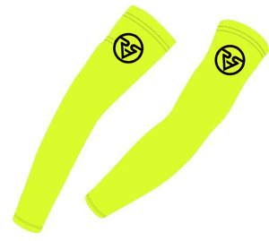 Manches de cyclisme unisexes personnalisées à transfert thermique, protection UV, rafraîchissantes, compressives, séchage rapide, respirantes - Product Image 1