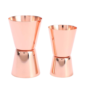 Top designer Cuivre Jigger Verre Top Design pour Ustensiles de Cuisine Hôtel et Bars Design Cuivre Jigger Verre - Product Image 5